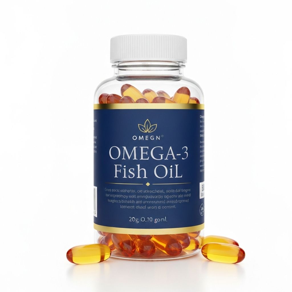 Omega-3 fish oil supplement for men